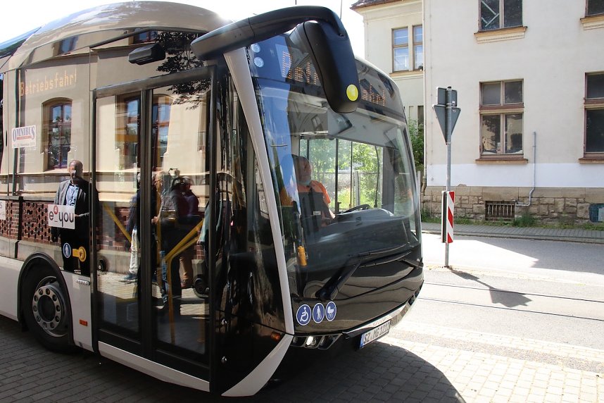 Elektroverkehr im S&uuml;dharz - der Landkreis erprobt zur Zeit einen neuen E-Bus