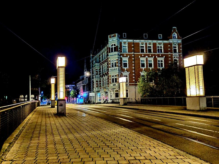 Das n&auml;chtliche Nordhausen