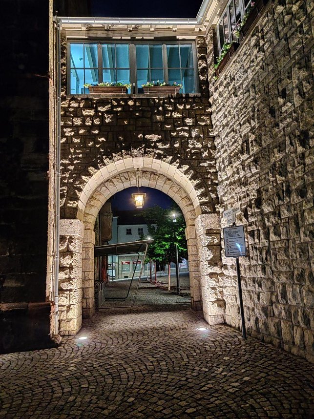 Das n&auml;chtliche Nordhausen