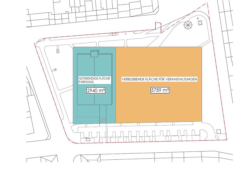 So k&ouml;nnte das neue Parkhaus auf dem August-Bebel-Platz aussehen