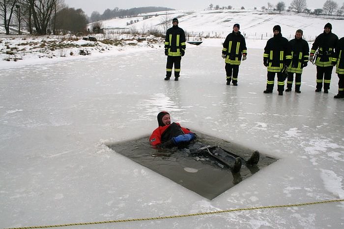 Eiskalt gerettet