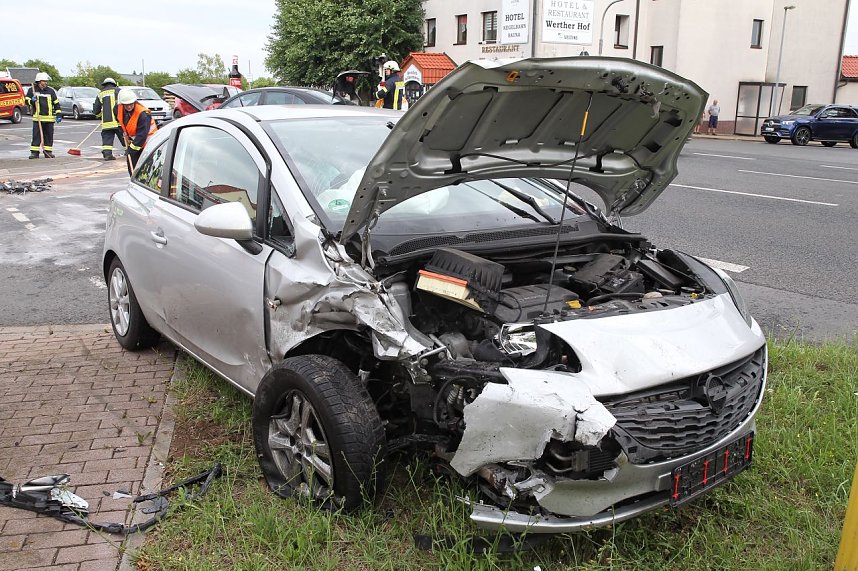 Unfall bei Werther 