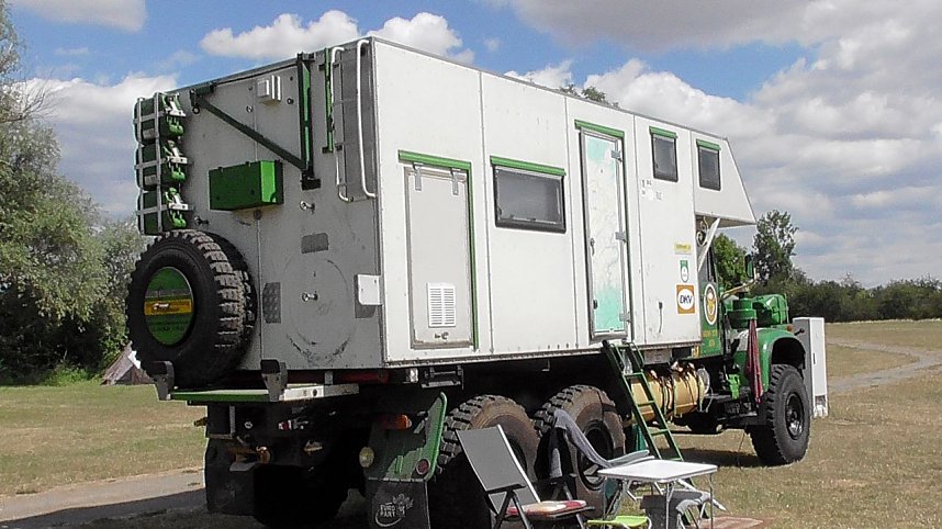 Kraz 255 am Stausee Kelbra