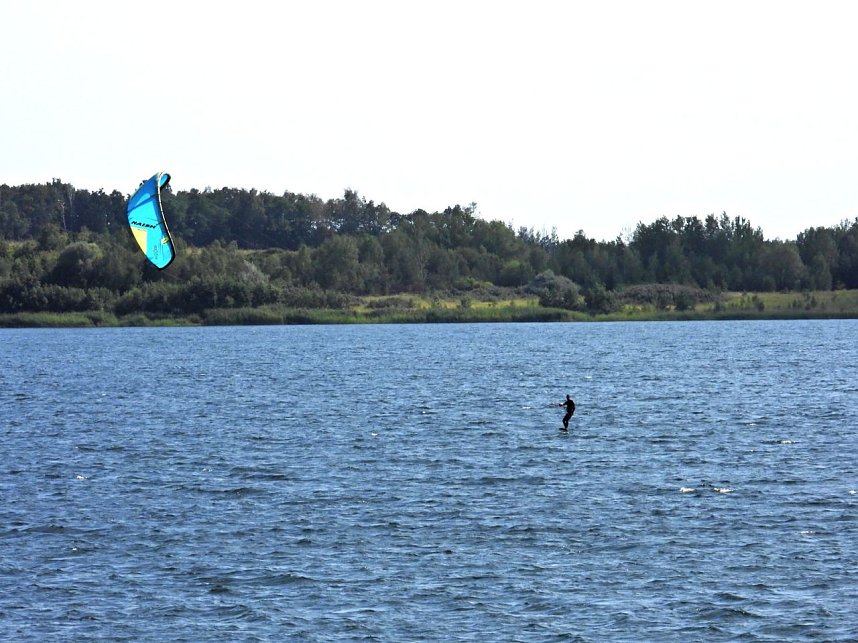 Peter Blei unterwegs am Seelhausener See