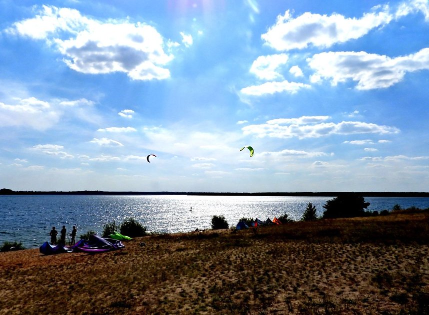 Peter Blei unterwegs am Seelhausener See