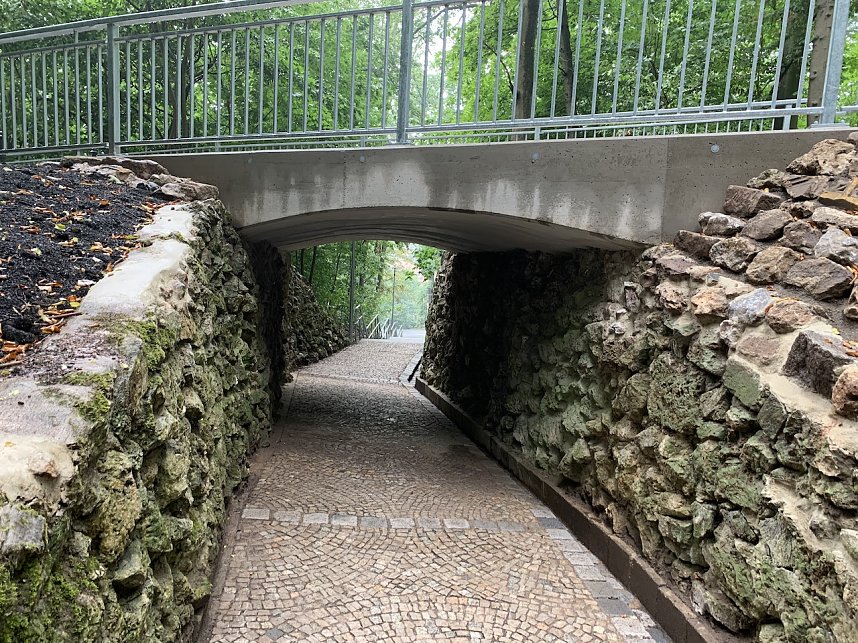 Einweihung der neuen Gehegetreppe