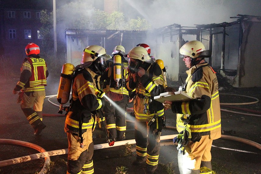 Gro&szlig;feuer am Nordh&auml;user Grimmel