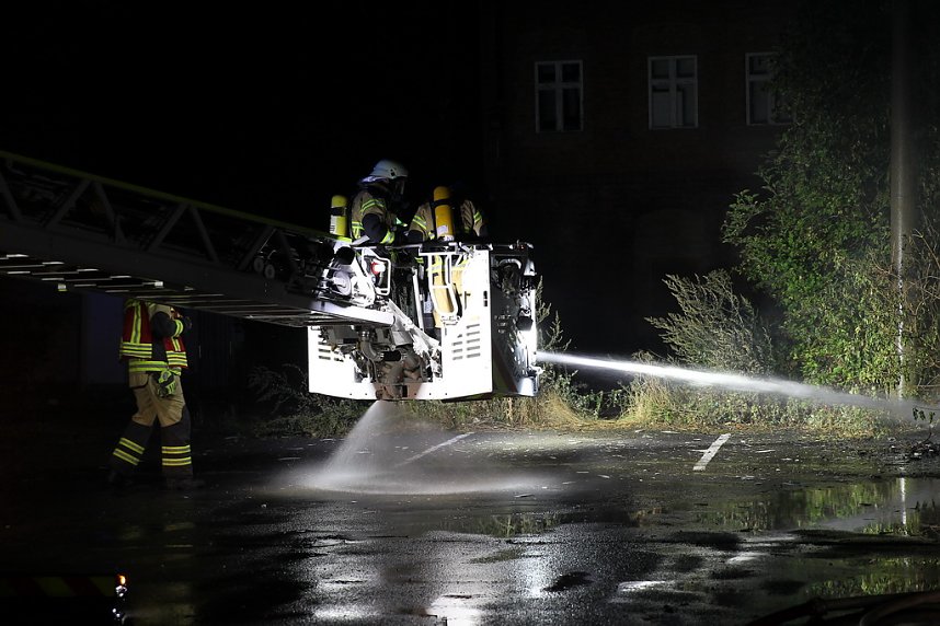Gro&szlig;feuer am Nordh&auml;user Grimmel