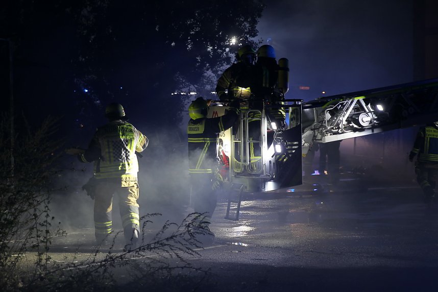 Gro&szlig;feuer am Nordh&auml;user Grimmel
