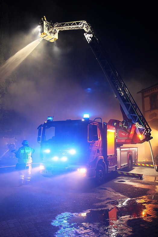 Gro&szlig;feuer am Nordh&auml;user Grimmel