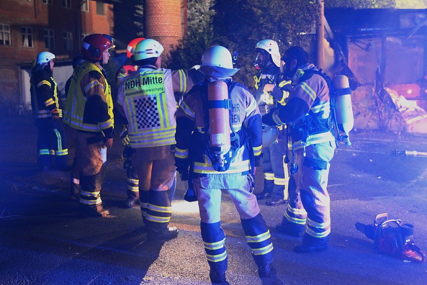 Gro&szlig;feuer am Nordh&auml;user Grimmel