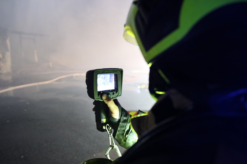 Gro&szlig;feuer am Nordh&auml;user Grimmel