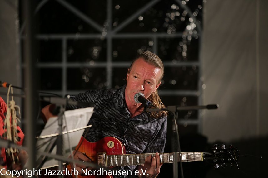 Drittes open air Jazzsommerkonzert mit der Cotton Men Blues Band 