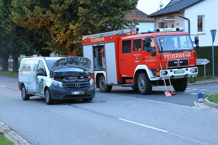 Unfall in Sollstedt