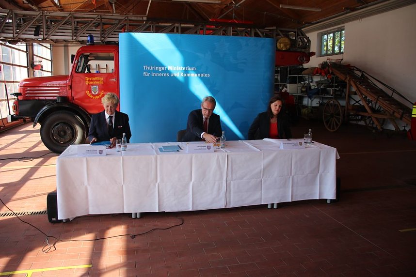 Th&uuml;ringer Jugend wieder mehr von Feuerwehr begeistert