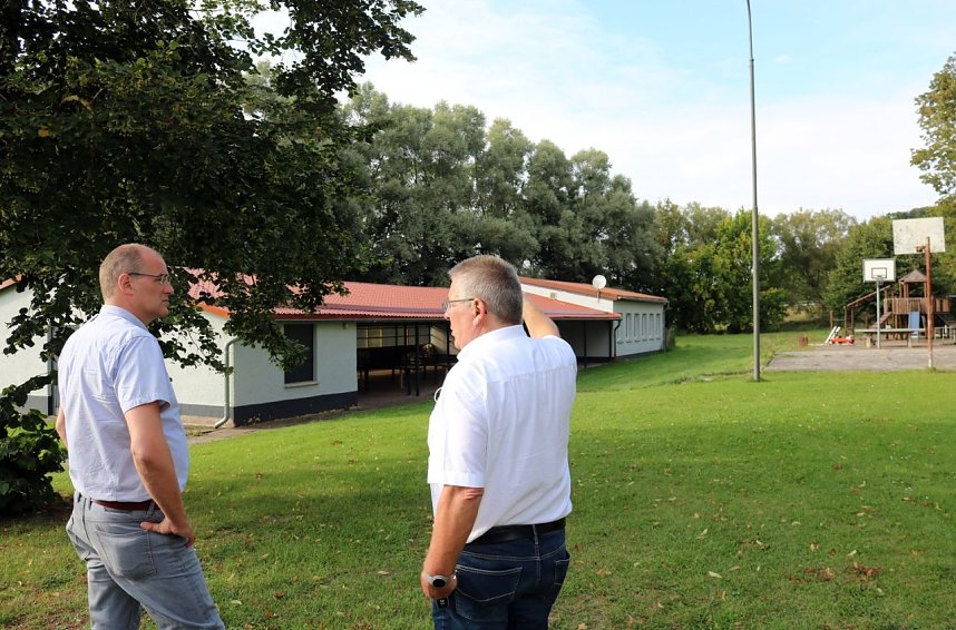 Landrat Matthias Jendricke zu Gast in Lipprechterode