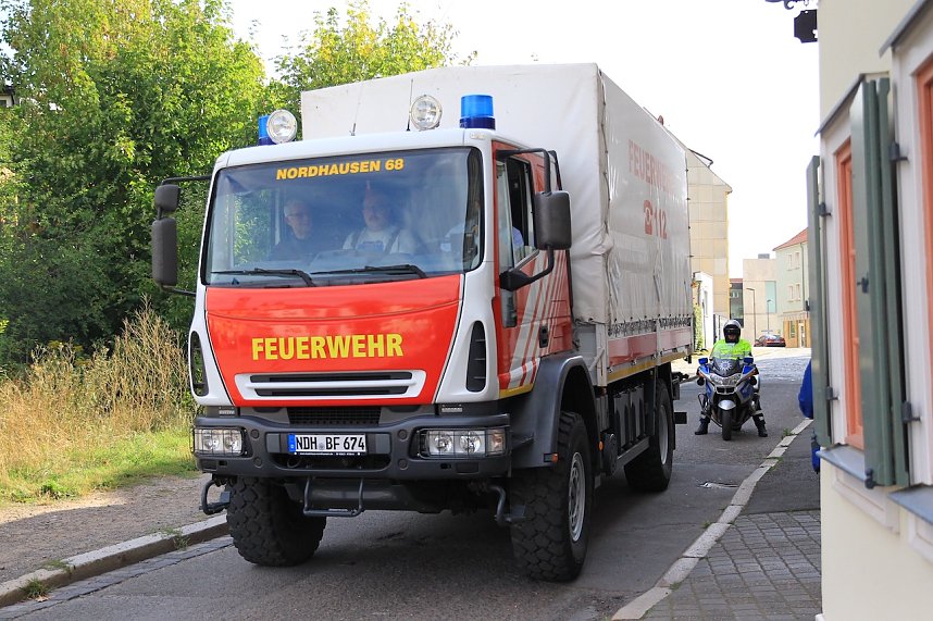 &Uuml;bung im Tabakspeicher