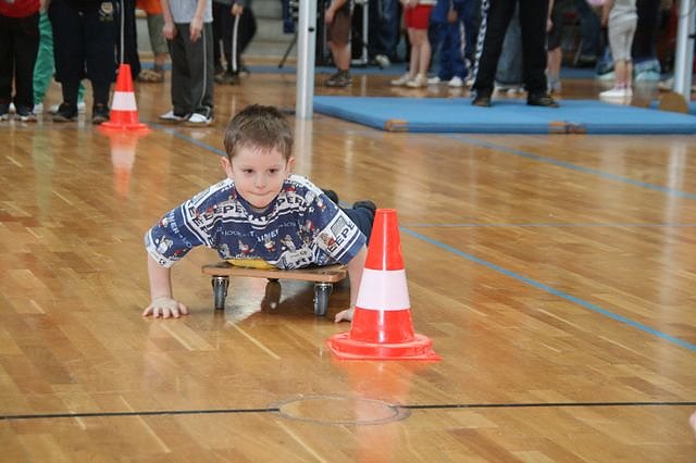 Spa&szlig; am Turnen