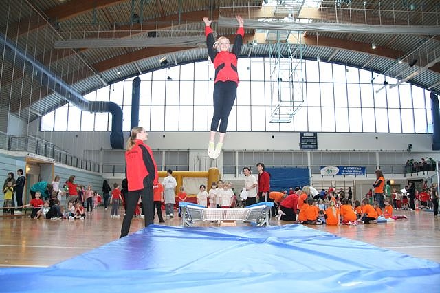 Spa&szlig; am Turnen