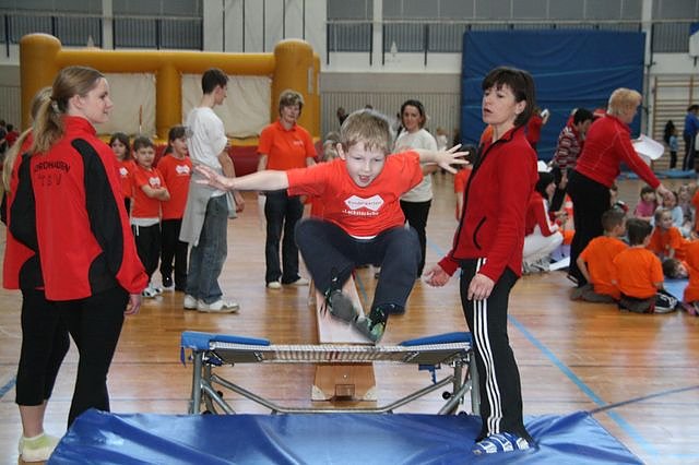 Spa&szlig; am Turnen