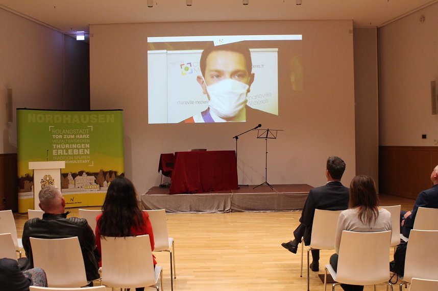 Ausstellungser&ouml;ffnung Charleville-Meziere