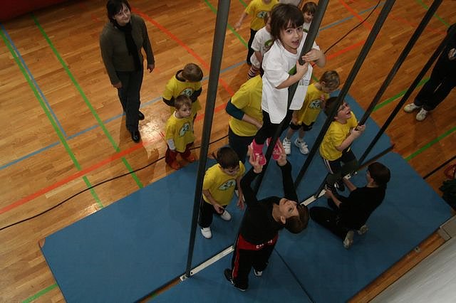 Spa&szlig; am Turnen