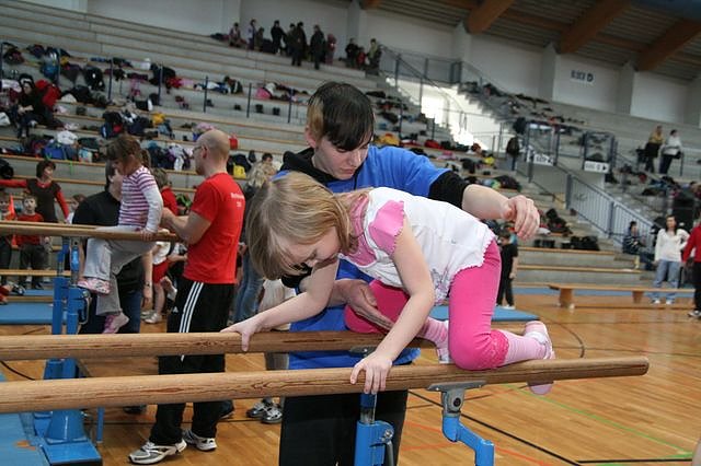 Spa&szlig; am Turnen