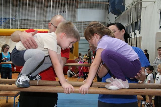 Spa&szlig; am Turnen