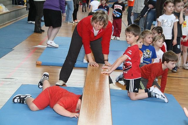 Spa&szlig; am Turnen