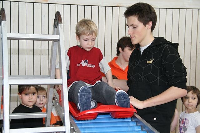 Spa&szlig; am Turnen