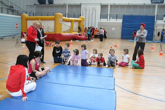 Spa&szlig; am Turnen