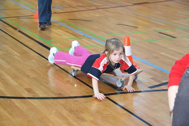 Spa&szlig; am Turnen