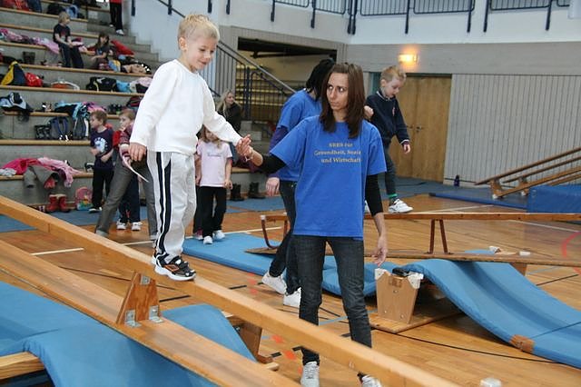 Spa&szlig; am Turnen