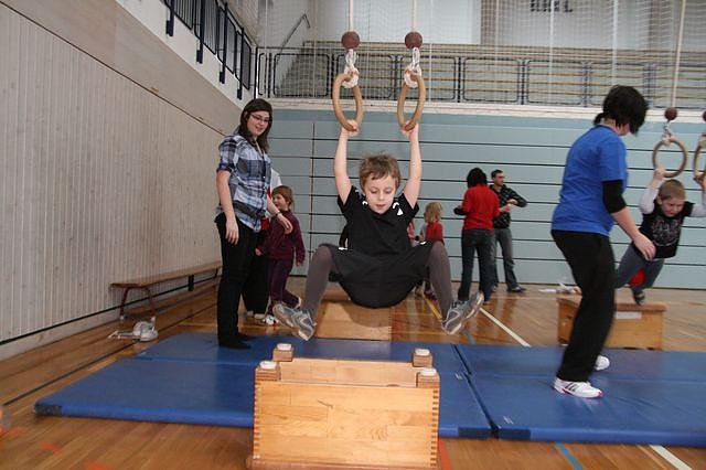 Spa&szlig; am Turnen