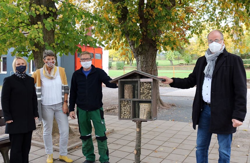 Gr&uuml;nes Klassenzimmer in Nohra