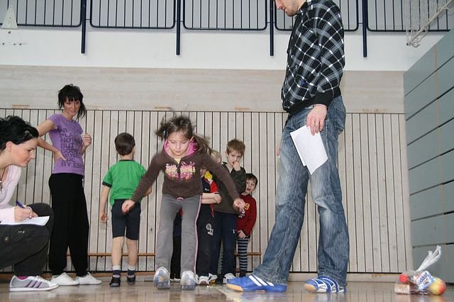 Spa&szlig; am Turnen