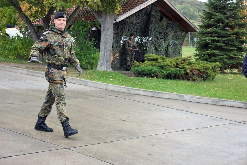 Kommandeurswechsel beim Panzerbataillon 393 "Th&uuml;ringer L&ouml;we" in der Kyffh&auml;user Kaserne Bad Frankenhausen statt....