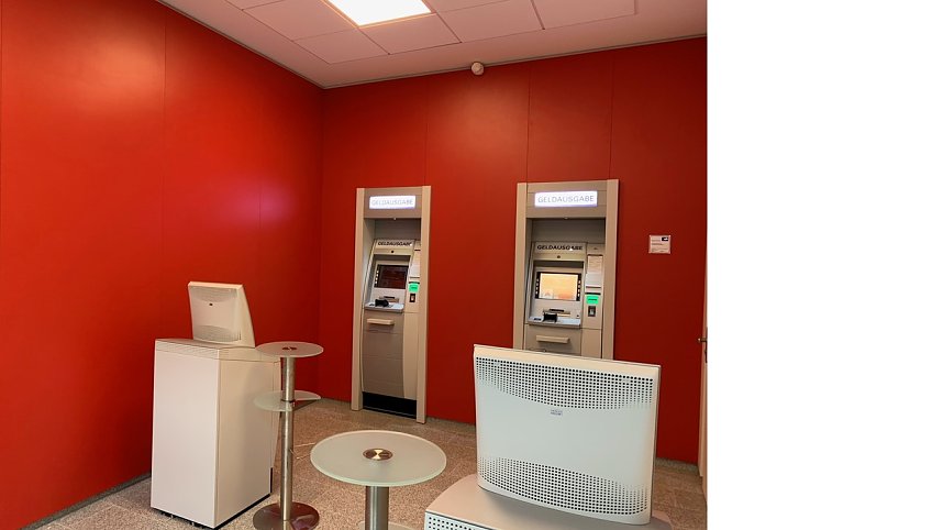 Die SB-Filiale der Kreissparkasse in der Atrium-Passage wurde modernisiert