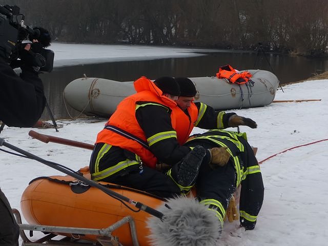 Gebadet und gerettet