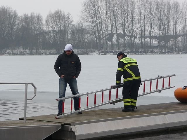 Gebadet und gerettet