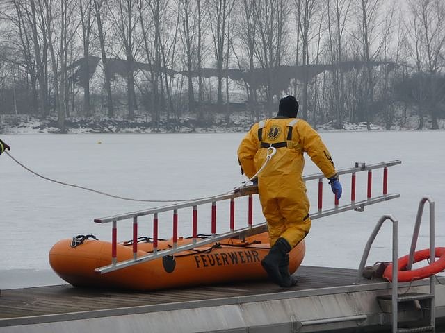 Gebadet und gerettet