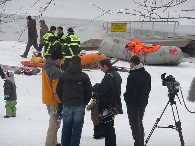 Gebadet und gerettet