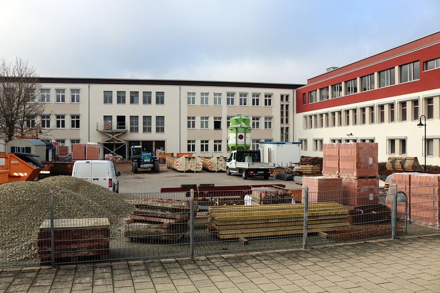 Innensanierung des Schiller-Gymnasiums schreitet voran