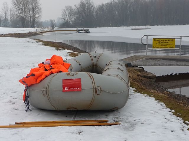 Gebadet und gerettet