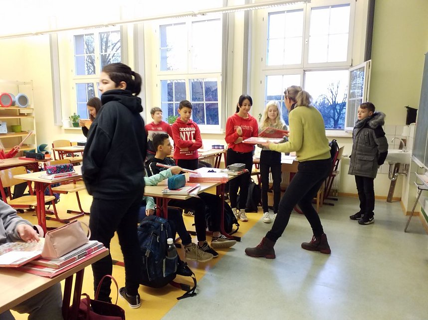 Vorfreude in der Petersbergschule