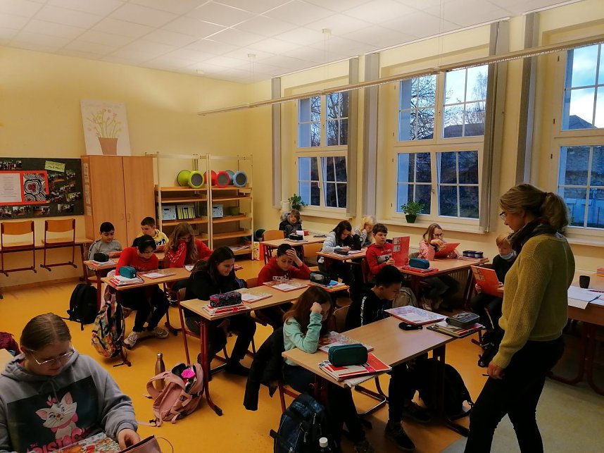 Vorfreude in der Petersbergschule