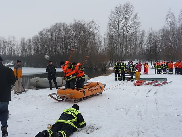 Gebadet und gerettet