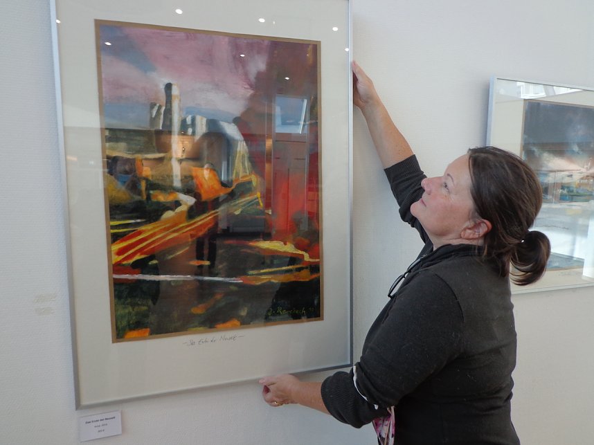 Ausstellung Werke von J&uuml;rgen Rennebach in der KSK