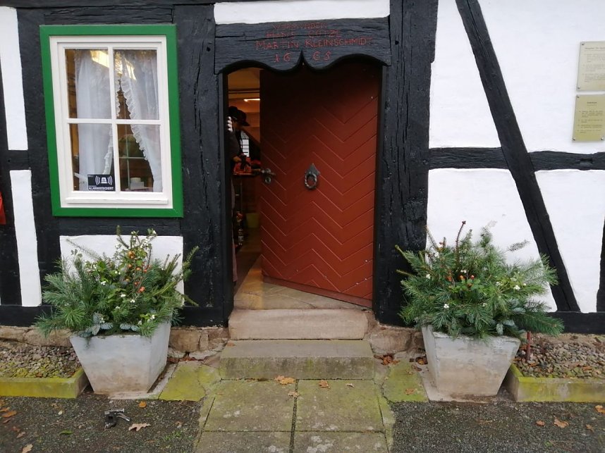 Heimatmuseum als Adventskalender