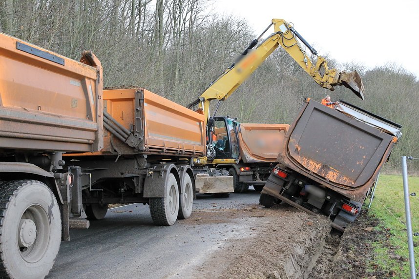 Unfall bei Strau&szlig;berg